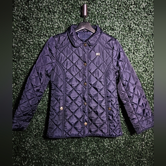 Tommy Hilfiger Midnight Blue Quilted Jacket - Picture 1 of 5